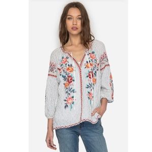 Johnny Was Nadia Peasant Blouse
